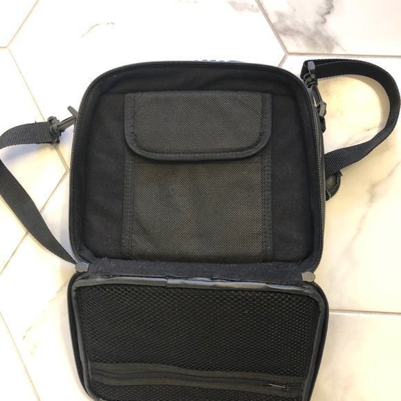Vintage Memorex Black Electronic Storage Bag Padded‎ Excellent Condition - Picture 9 of 11